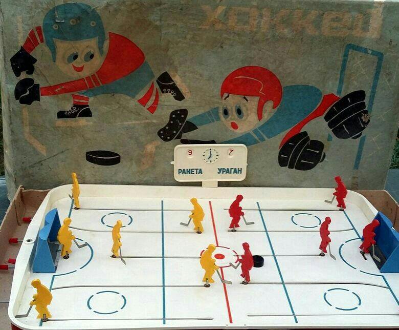 советский настольный хоккей 