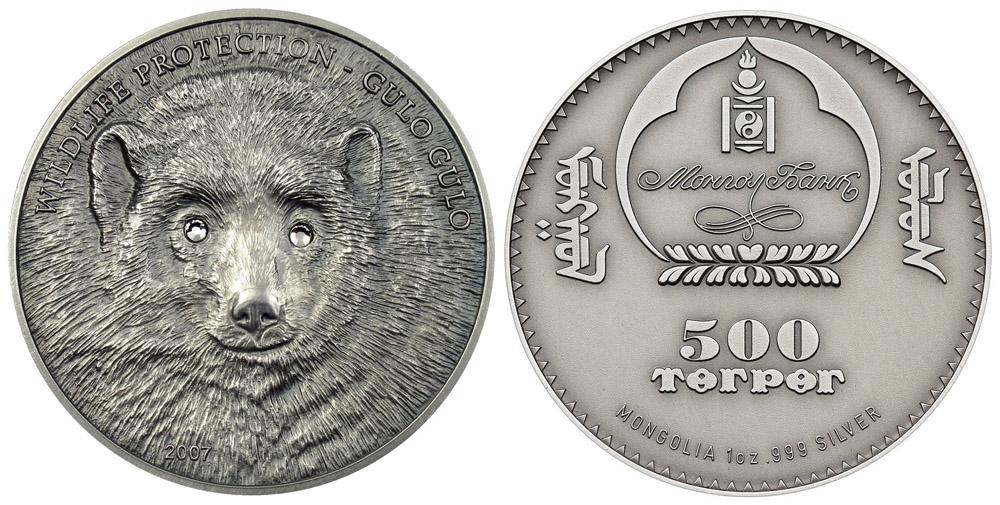 монета из Монголии
