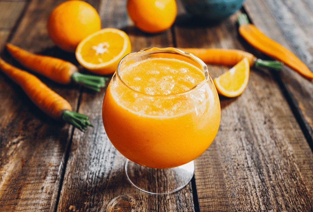 апельсиново-морковный фреш
