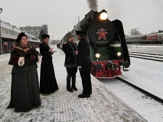 ретропоезд в Рыбинск