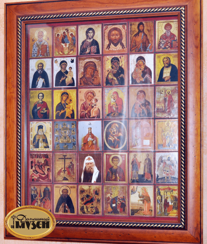 Киот для собрания икон, 50 см x 40 см, вертикальный1