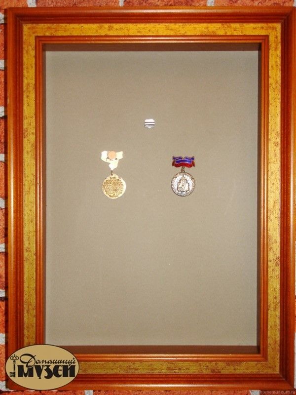 Держатель медали/ордена/знака на булавке с маленькой колодкой