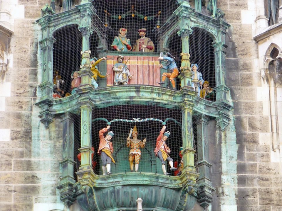 Куранты на Новой ратуше, Мюнхен (Германия)